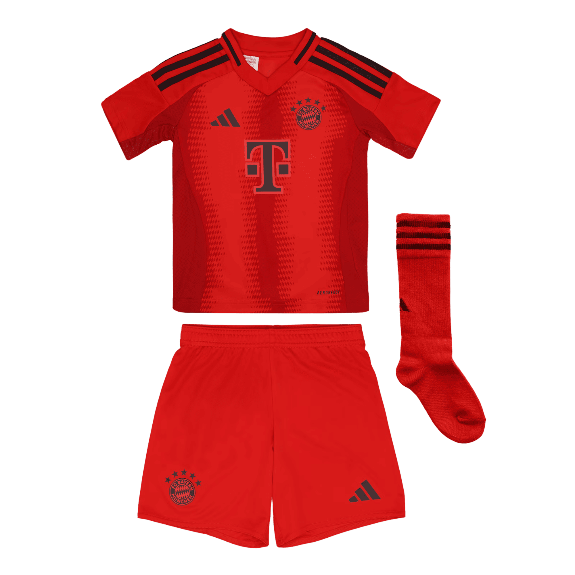 17-1.png 24/25 Kids Bayern Munich Home Kit - Image 1