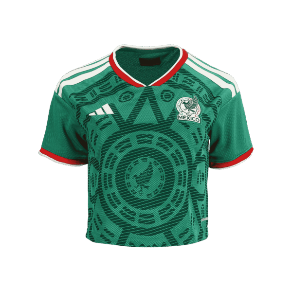 2026 Mexico Crop Top Home Jersey