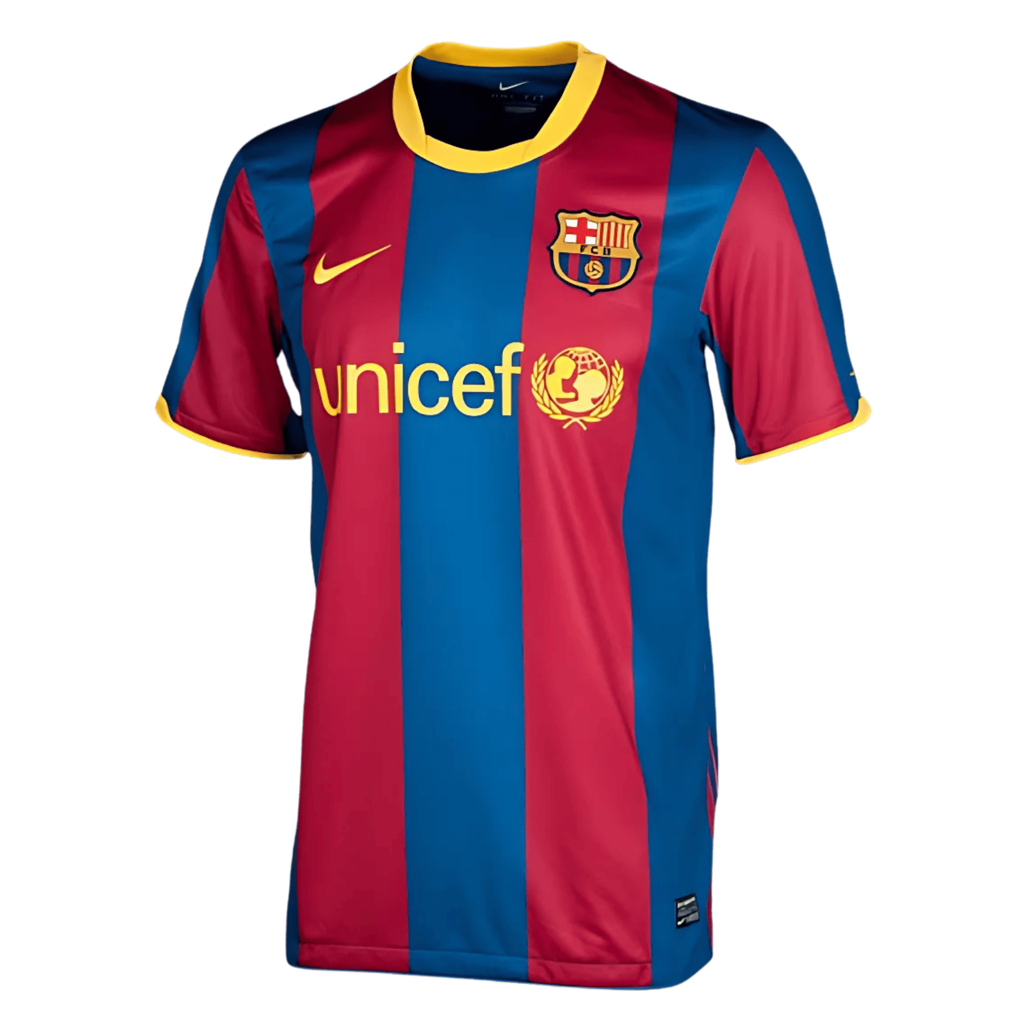 206.png 10/11 Barcelona Home Retro Jersey - Image 1