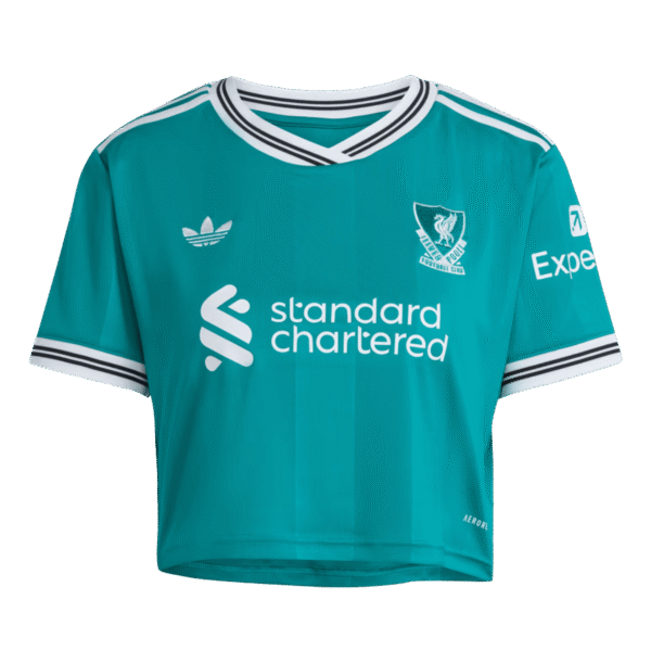 25/26 Liverpool Crop Top Third Jersey