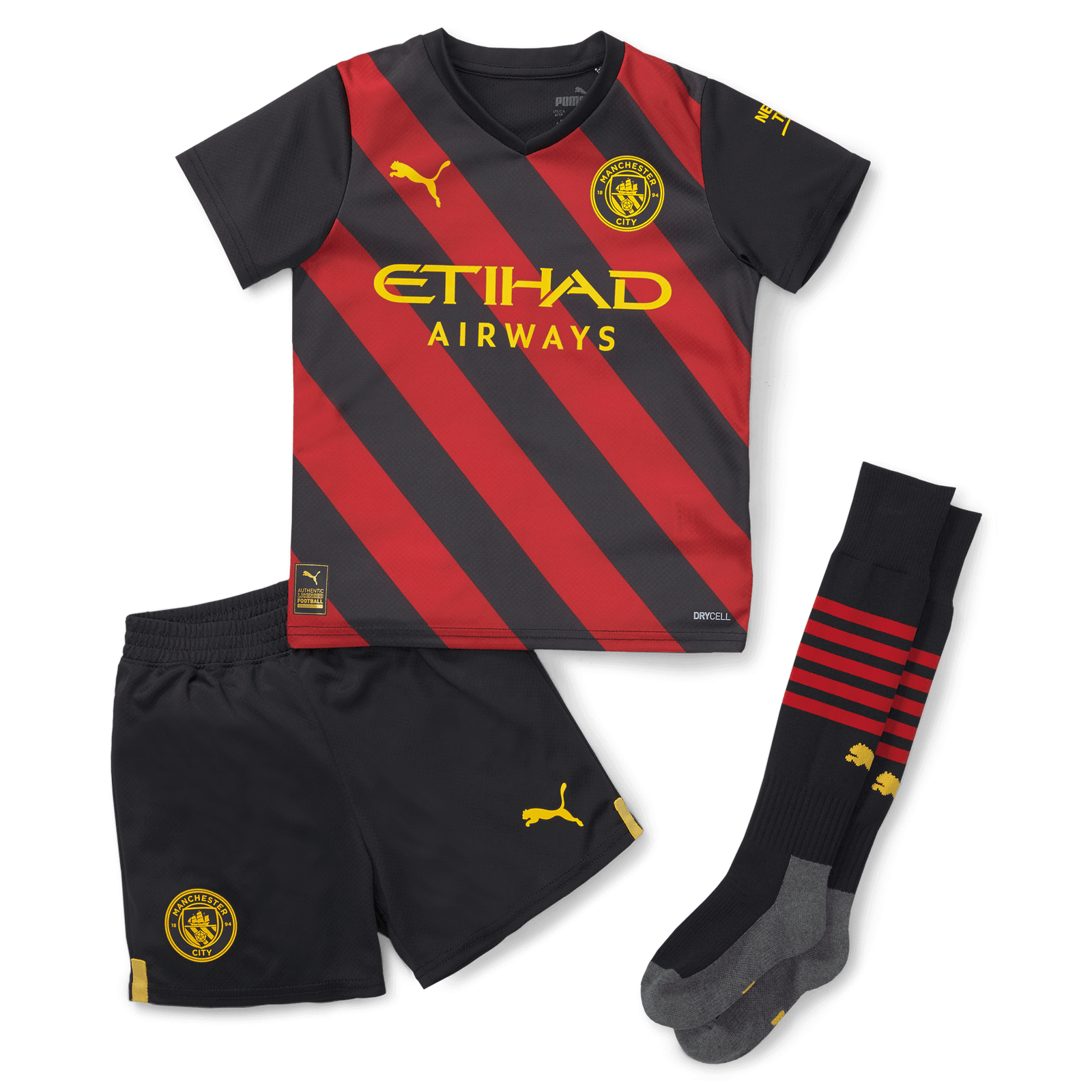 701221528001_pp_01_mcfc.png 22/23 Kids Manchester City Away Kit - Image 1