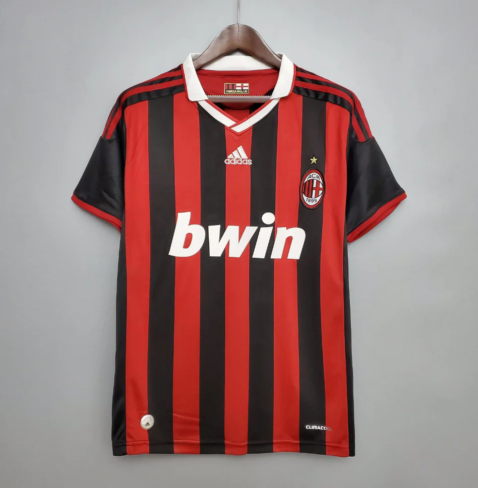 AC米兰-2009-2010-主场球衣-3.png AC Milan 2009-2010 home kit - Image 1