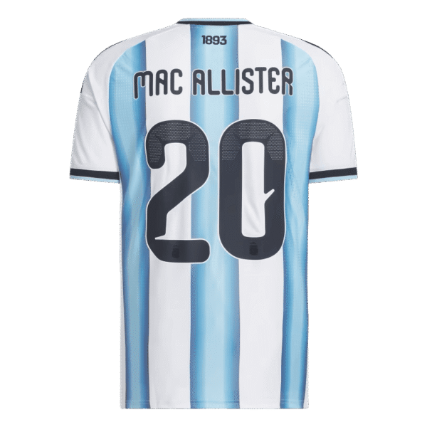 Alexis Mac Allister 2026 Argentina Home Jersey