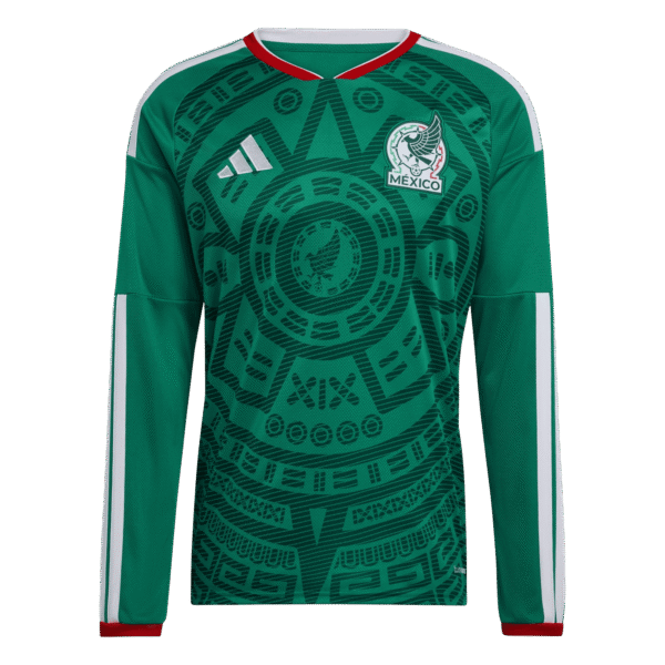 2026 Mexico Home Long Sleeve Jersey
