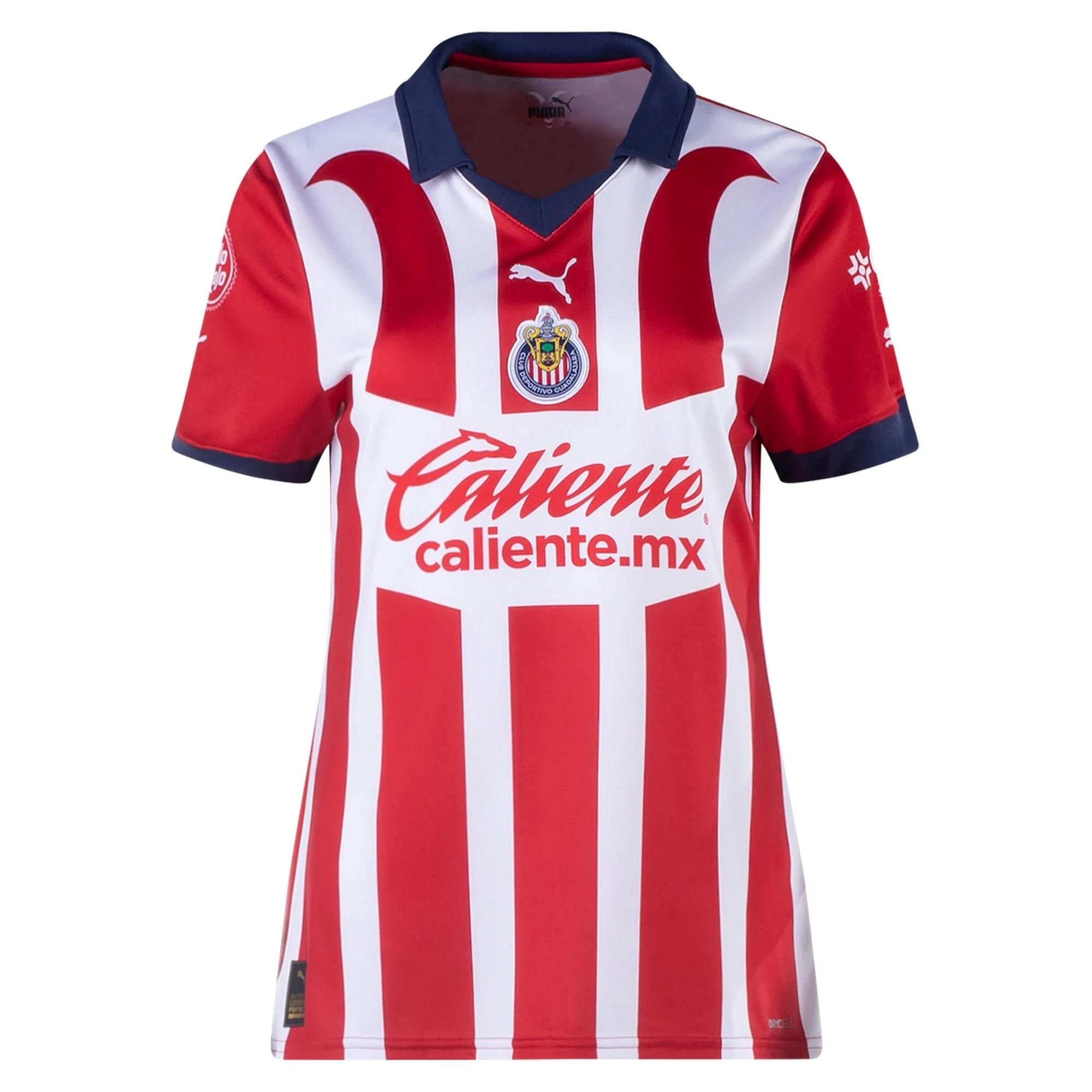 xr:d:DAF_tvSHJuI:16,j:3395011549705686227,t:24033020 23/24 Women’s Chivas Home Jersey - Image 1
