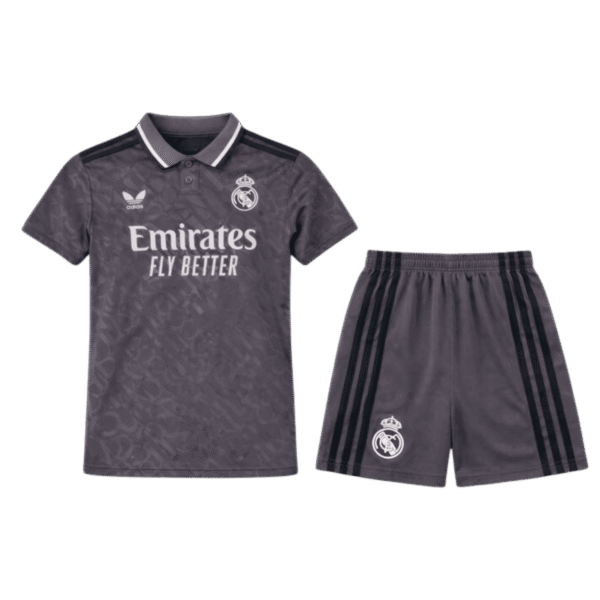 24/25 Kids Real Madrid Third Kit