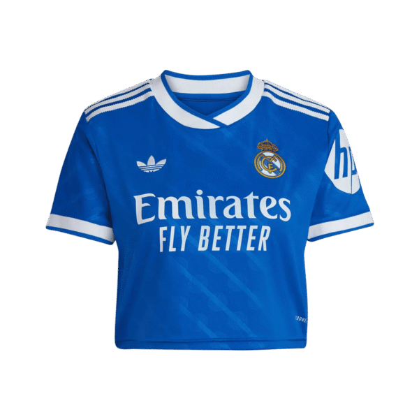 25/26 Real Madrid Crop Top Third Jersey
