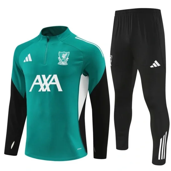 Liverpool Training Kit (sweatshirt+Pants) Green 2025-26
