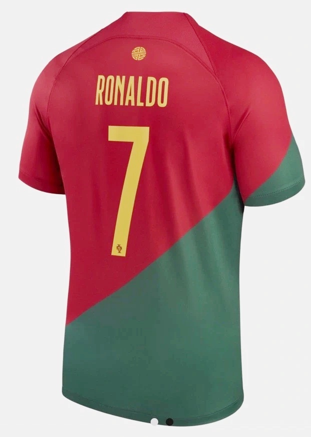 s-l1600-4.jpg 2223 Portugal World Cup Home Jersey #7 Ronaldo - Image 1