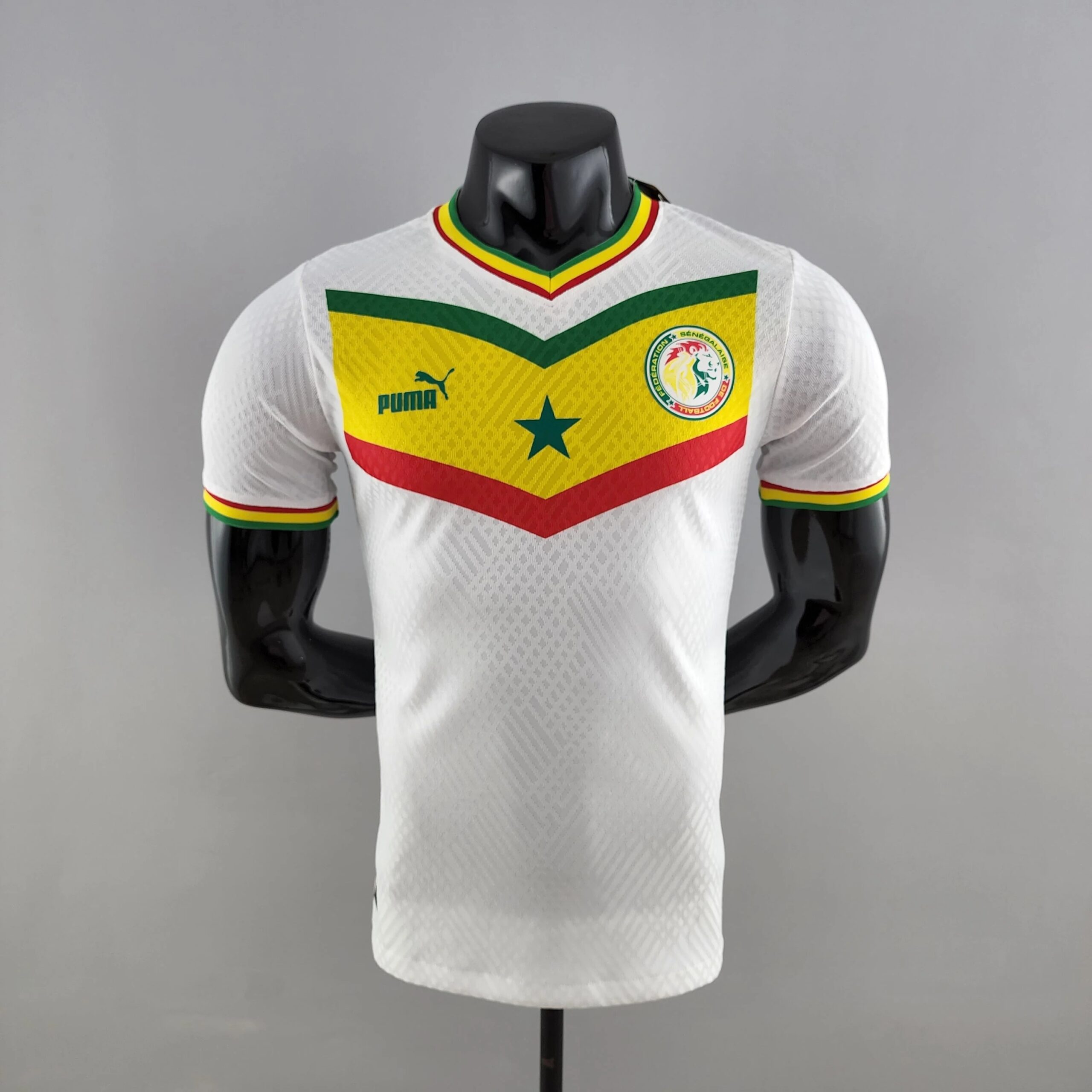 塞内加尔-2022-主场球衣-scaled-1.jpg Senegal 2022 Home Shirt - Image 1