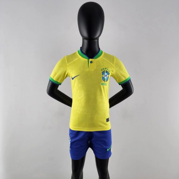 Brazil Home Shirt 2022 (Kids)