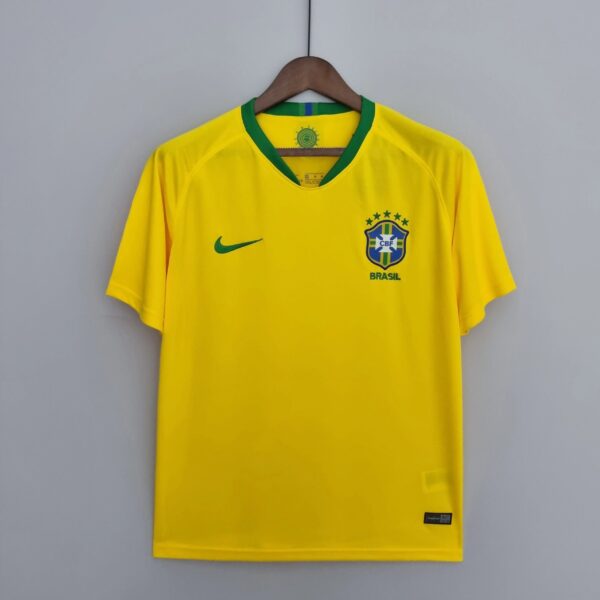 Brazil's home shirt for the 2018 season