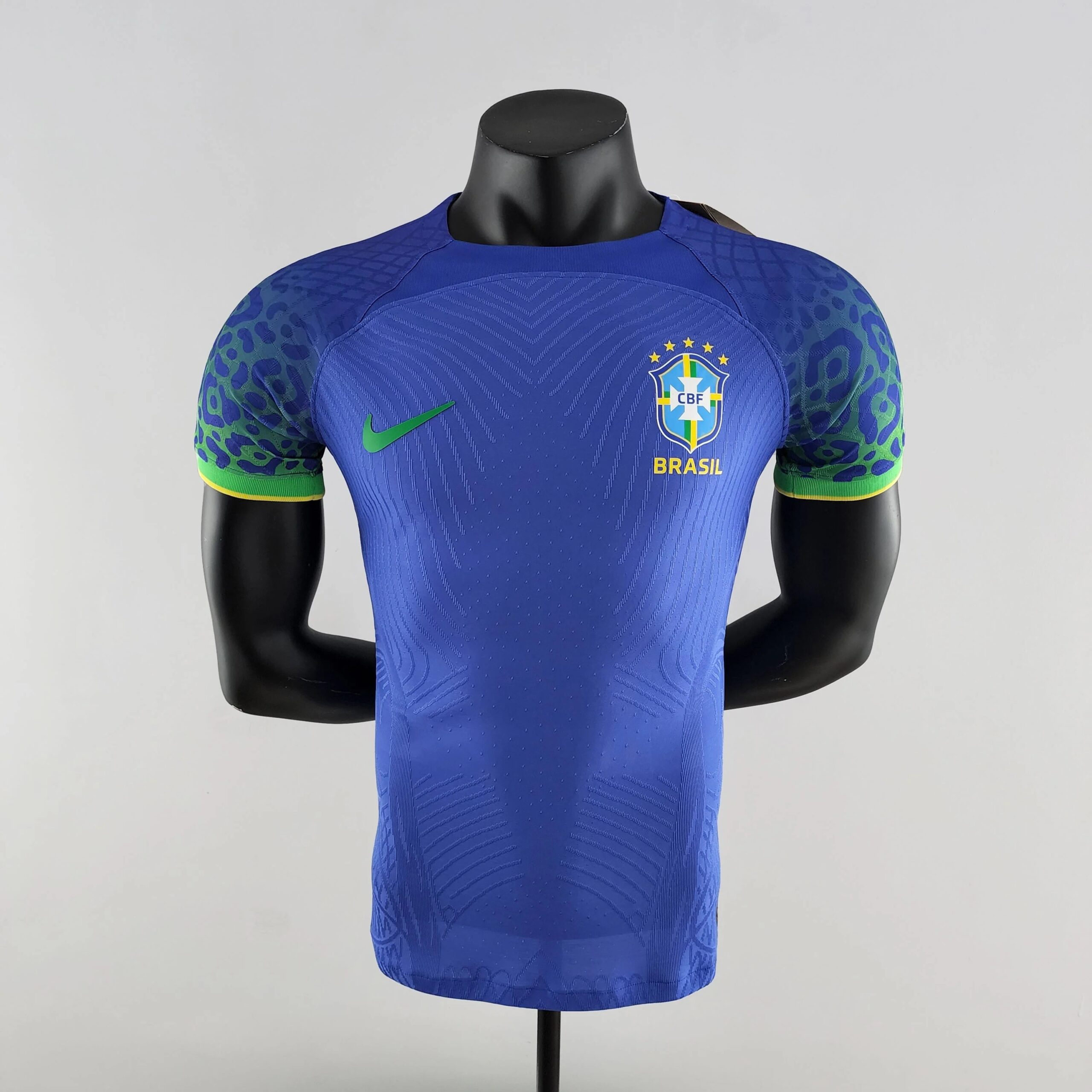 巴西队2022年客场球衣-scaled-1.jpg Brazil away shirt 2022 - Image 1