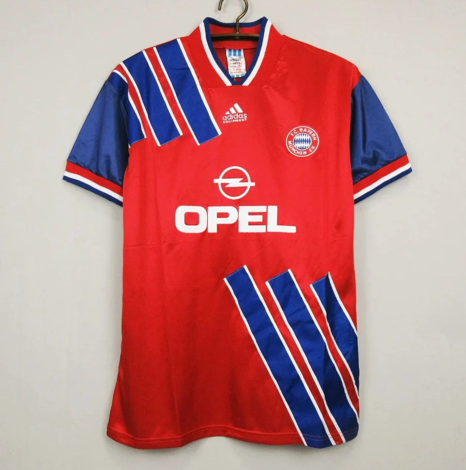 拜仁慕尼黑-1994-1995-主场球衣-3.png Bayern Munich 1994-1995 home shirt - Image 1