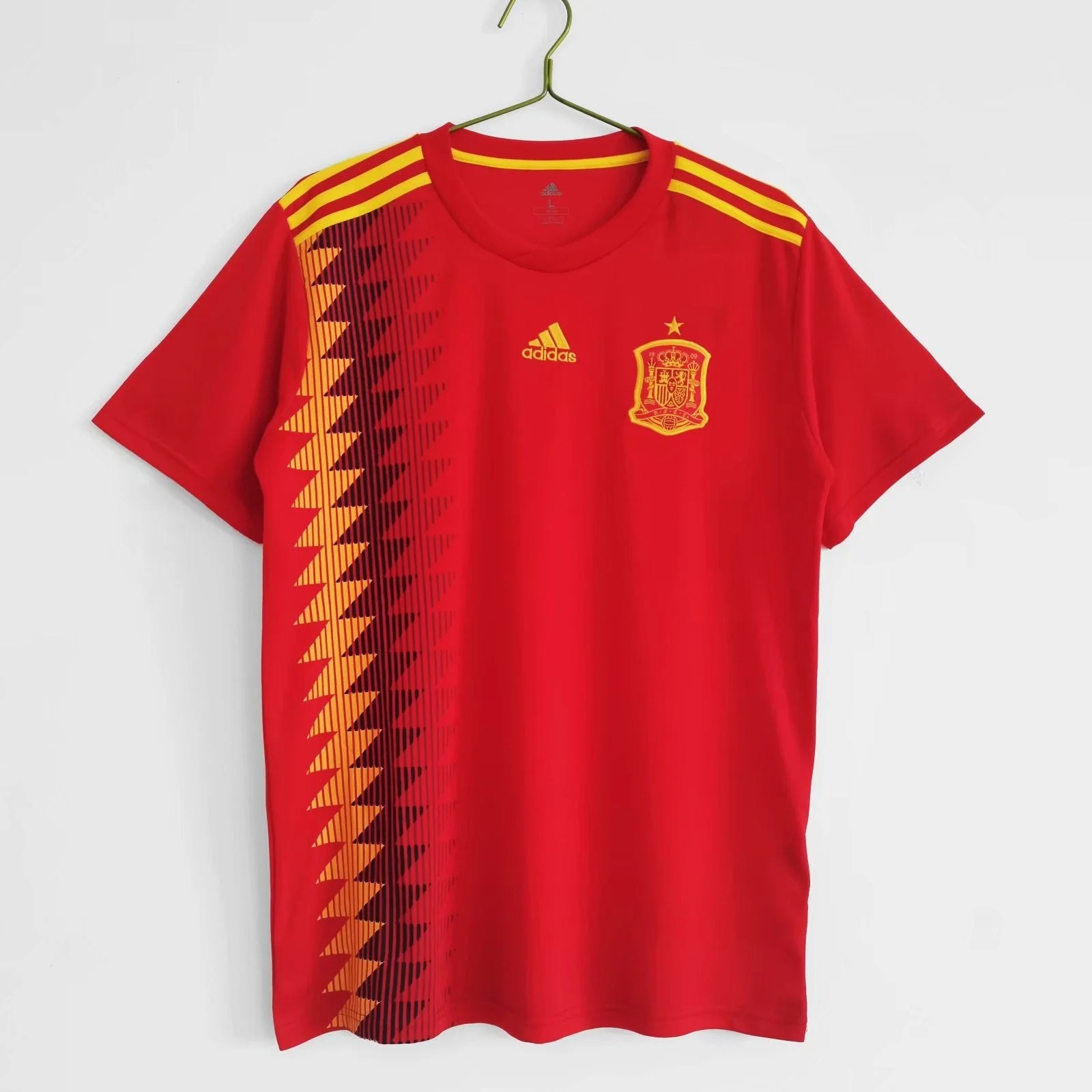 西班牙-2010-客场球衣-7-1.jpg Spain 2018 home shirt - Image 1