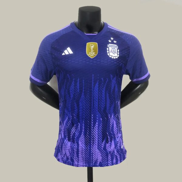 Argentina VM 2022 Away Shirt Player Edition